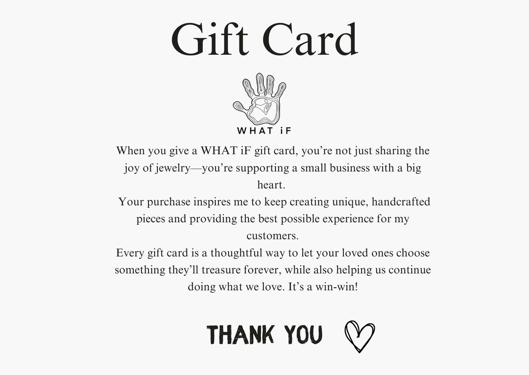 WHAT iF GiFT CARD
