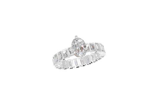 Oval Eternity Solitaire