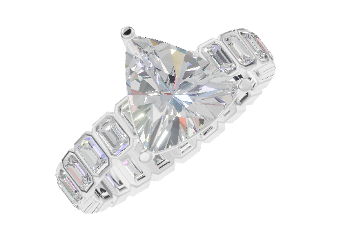 Marquise Eternity Solitaire